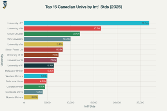 Top 15 des universités par nombre d’étudiants internationaux